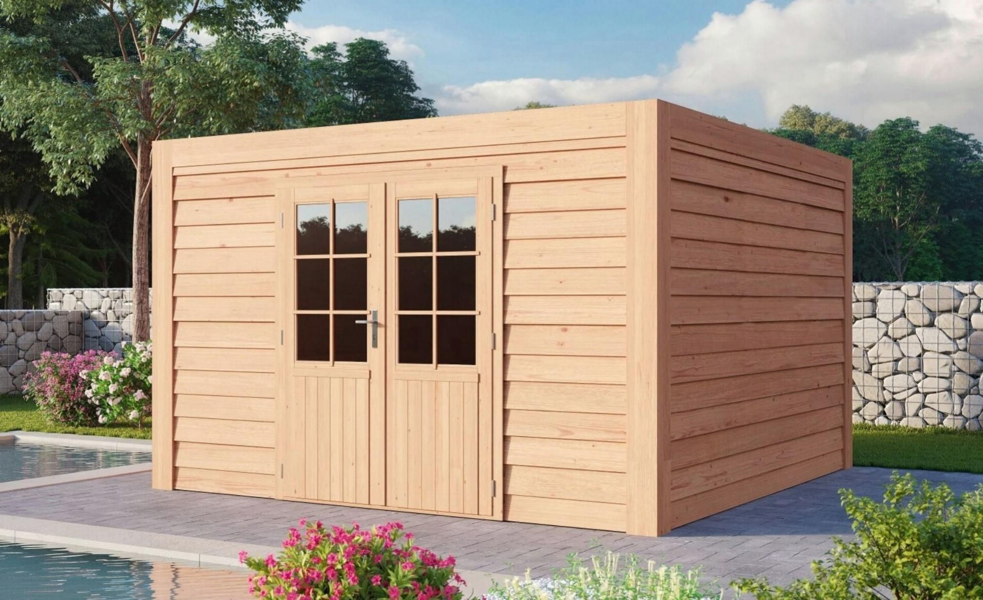 Foto van WoodAcademy douglas tuinhuis Emerald Excellent