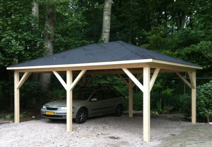 Azalp Carport Emiel 340x440 cm Foto von Azalp Carport Emiel 340x440 cm