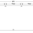Foto van WoodAcademy Emperor Douglas Carport 580x300 cm