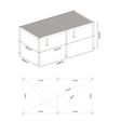 Foto van Porchenzo E-Paros aluminium overkapping 3x6 - antraciet - LED