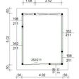 Foto von Azalp Blockhaus Equis 400x500 cm, 30 mm