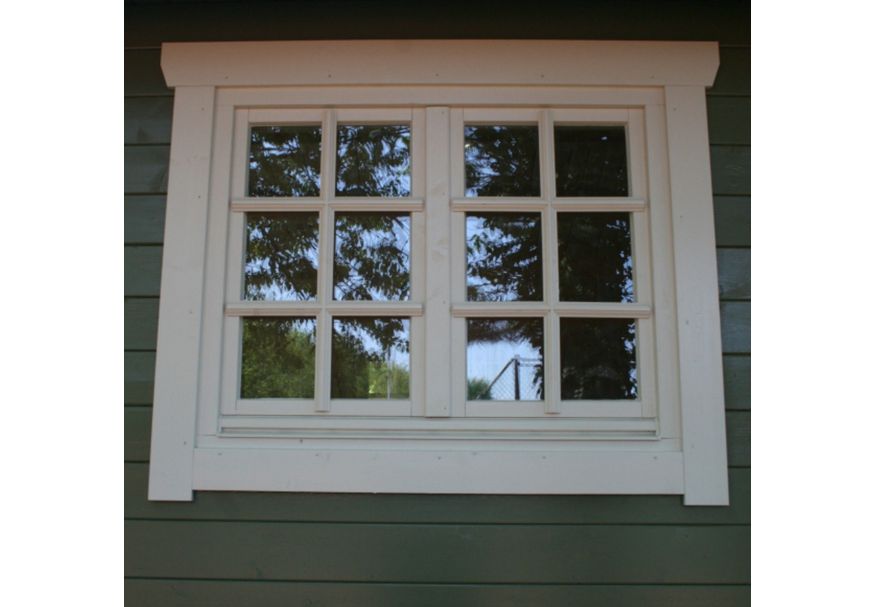 Azalp Extra raam voor Royal Class blokhut, 120x94 cm* Foto van Azalp Extra raam voor Royal Class blokhut, 120x94 cm*