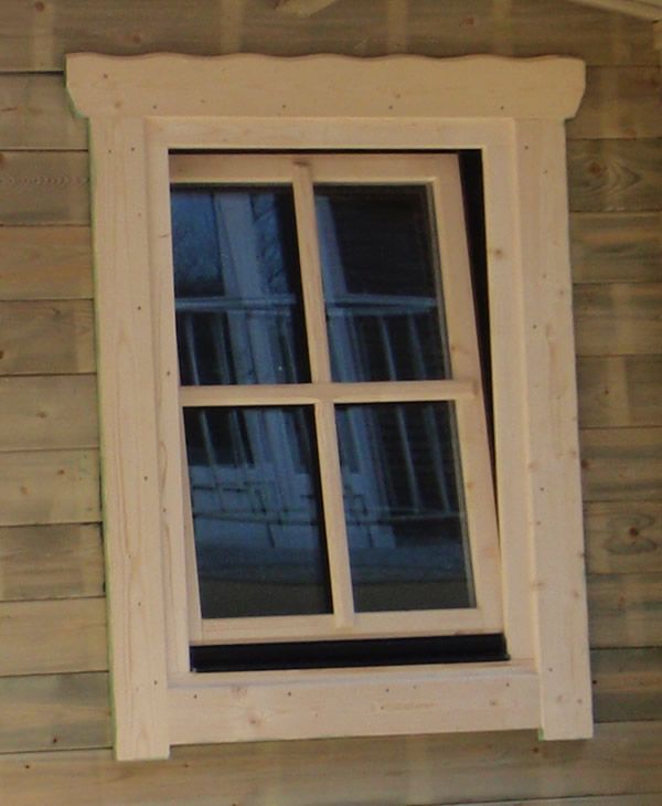 Foto van Azalp Extra raam voor Royal Class blokhut - 80x94 cm*