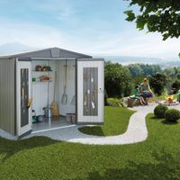 Foto van Biohort Europa 4A metalen tuinhuis