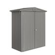 Foto van Biohort Europa 1 Metalen Berging Kwartsgrijs Metallic - Showroom Model