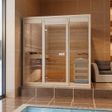 Foto van Azalp Massieve sauna Eva Optic 160x220 cm, 45 mm