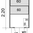 Foto van Azalp Massieve sauna Eva Optic 140x220 cm, 45 mm