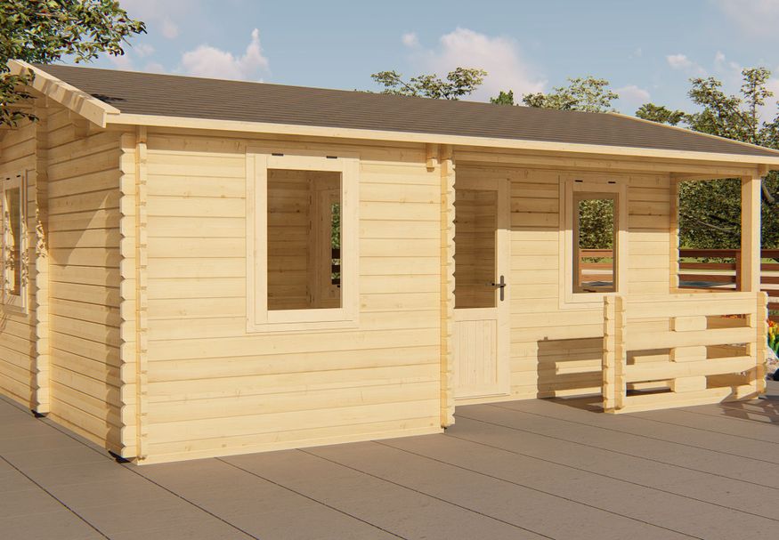 Graed Chalet Excited 470x595 cm - 68 mm Foto van Graed Chalet Excited 470x595 cm - 68 mm
