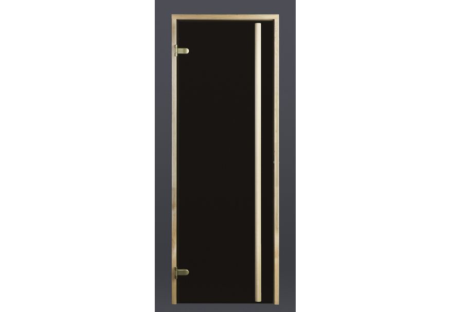 Ilogreen Saunatür Exclusive 69x199 cm, bronze 8 mm Foto von Ilogreen Saunatür Exclusive 69x199 cm, bronze 8 mm