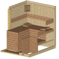 Foto der Azalp Facet elementsauna