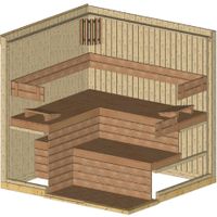 Foto van Azalp Facet elementsauna