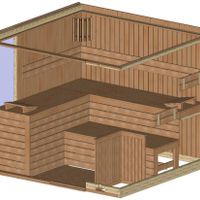 Foto der Azalp Facet elementsauna