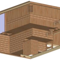 Foto der Azalp Facet elementsauna