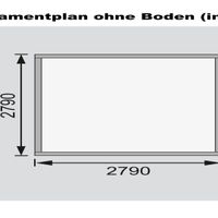 Foto der Karibu 64287 Felsenau 3 Gartenhaus