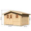 Foto von Karibu Felsenau 4 Gartenhaus (64290)