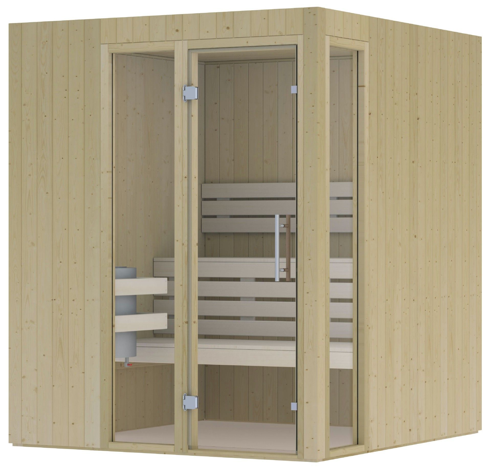 Foto van Hot Orange Fleur Binnensauna