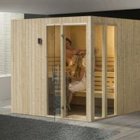 Foto der Hot Orange Fleur Heimsauna