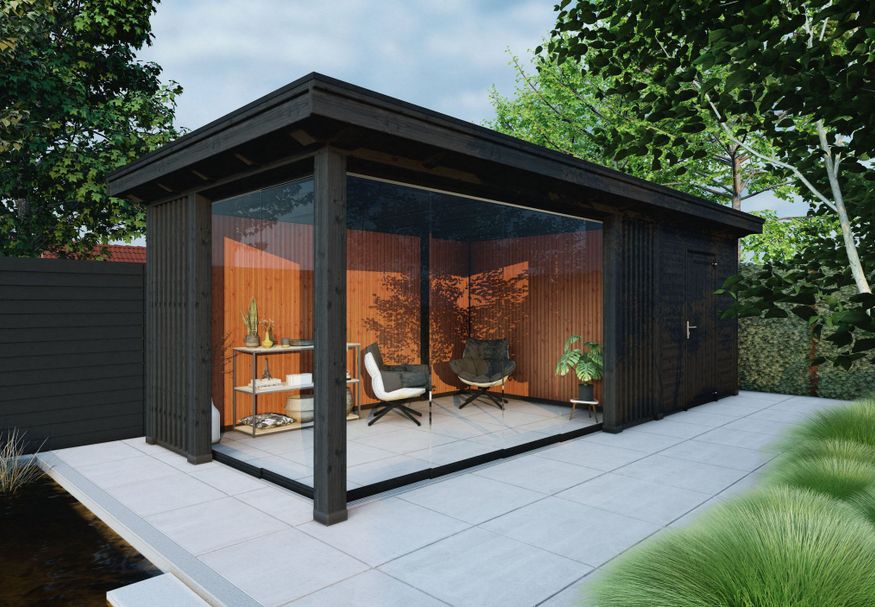 Foto von Trendhout Florence Außenaufenthalt 545x425 cm