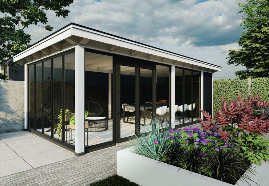 Foto von Trendhout Florence Außenaufenthalt 650x425 cm