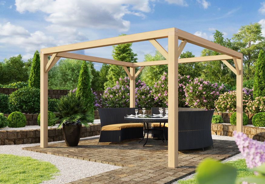 Kirk and Michaels Pergola Galba 408x408 cm Foto von Kirk and Michaels Pergola Galba 408x408 cm