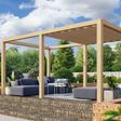 Foto van Kirk and Michaels Pergola Galba 430x330 cm