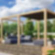 Foto von Kirk and Michaels Pergola Galba 430x330 cm