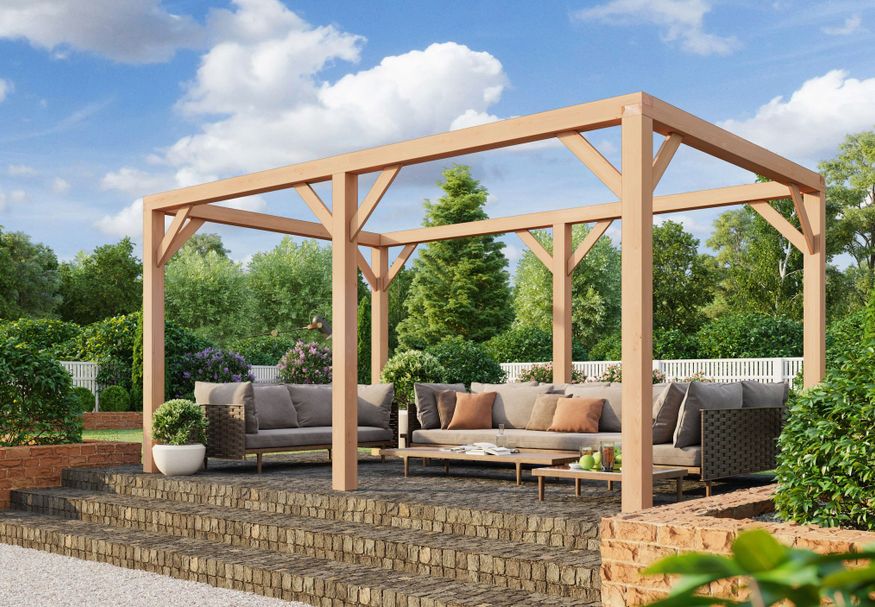 Kirk and Michaels Pergola Galba 528x328 cm Foto von Kirk and Michaels Pergola Galba 528x328 cm