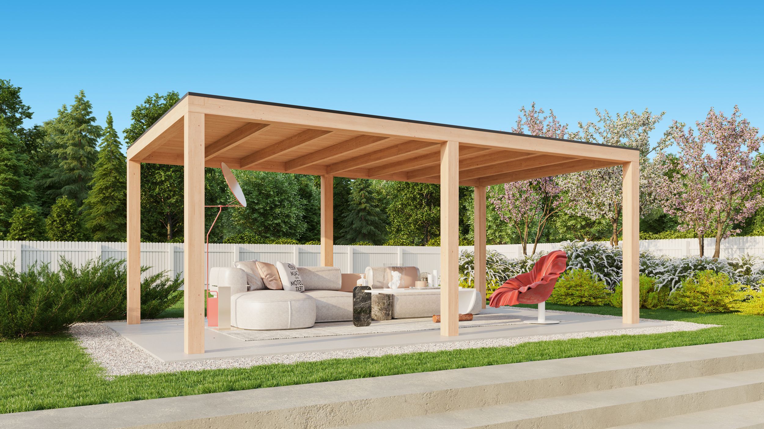 Foto van Kirk and Michaels douglas overkapping Geta Slim