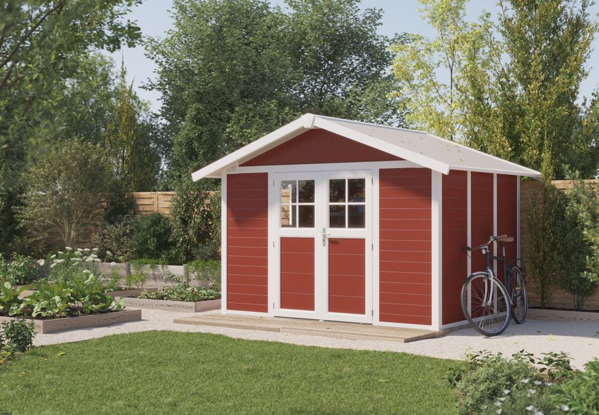 Grosfillex 23007242 DECO H7,5 rot-grau Foto von Grosfillex 23007242 DECO H7,5 rot-grau