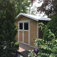 Foto der Grosfillex 22911681 DECO H11 - Kunststoff Gartenhaus Sherwood natur