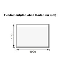 Foto der Karibu 57743 Gartenhaus Glücksburg 4