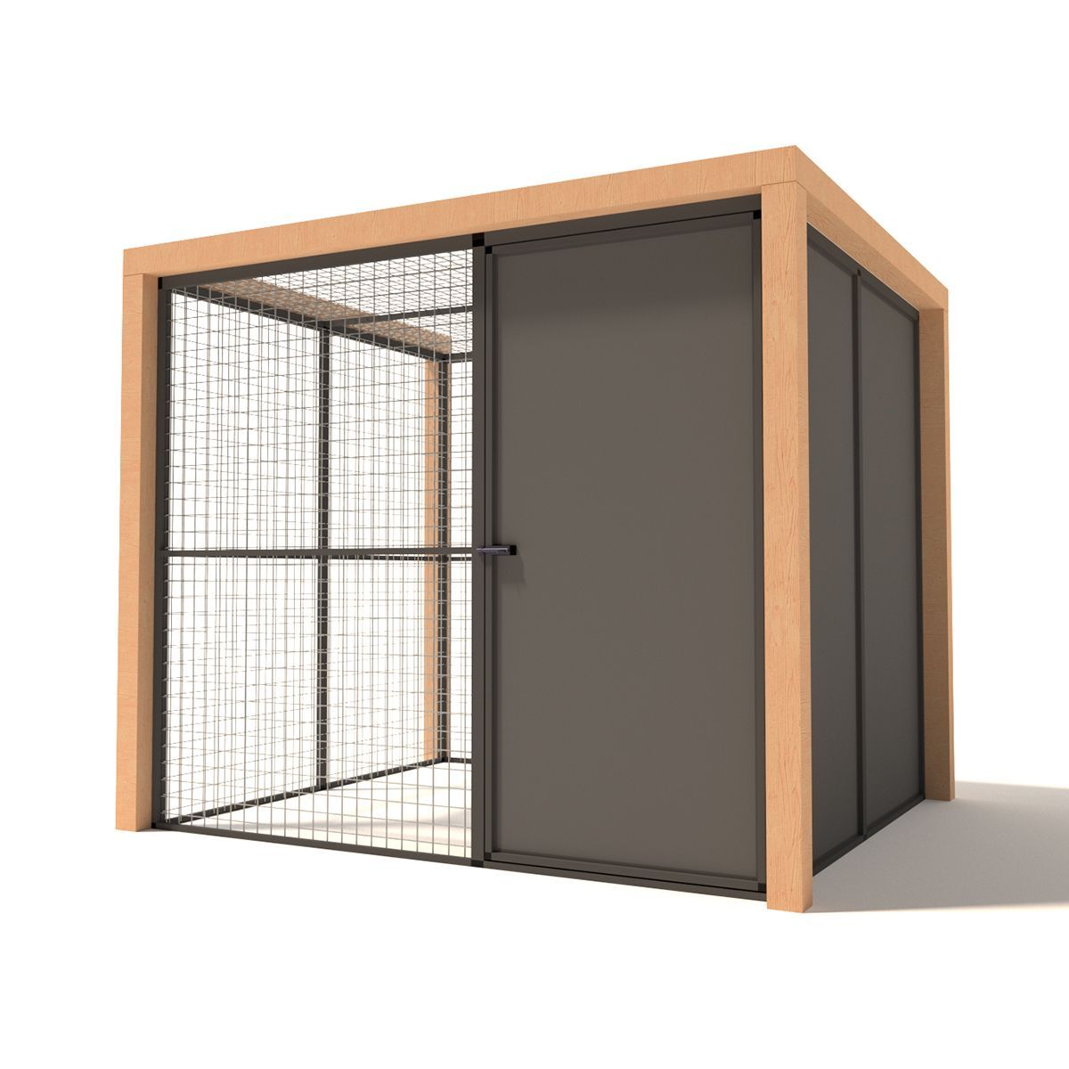 Foto van Glorenza aluminium kippenren Noor met sluis