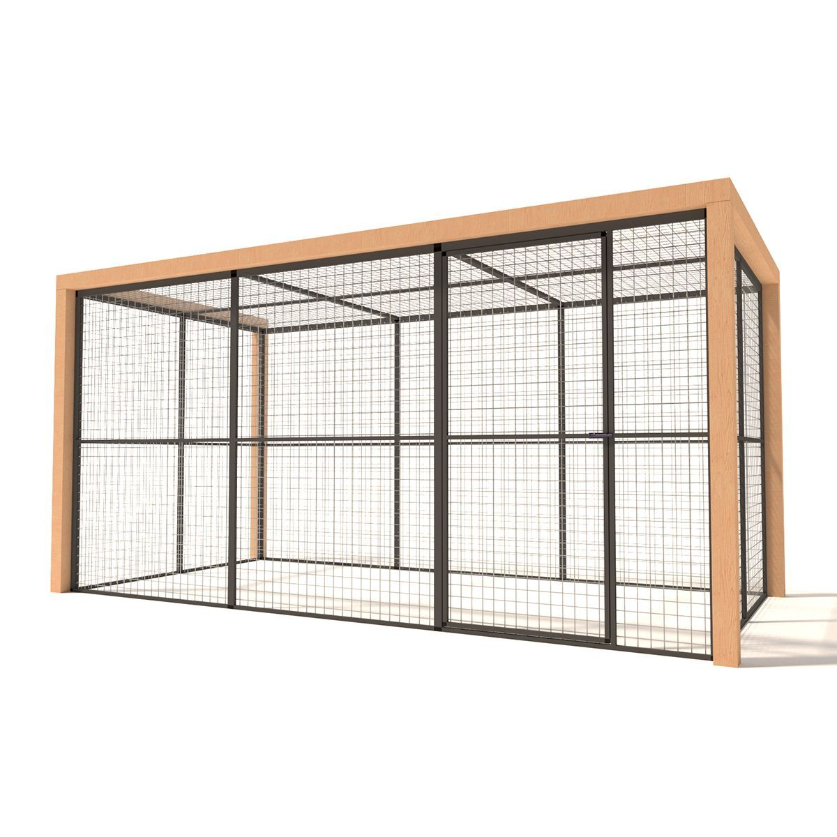 Foto van Glorenza aluminium konijnenhok Olivia