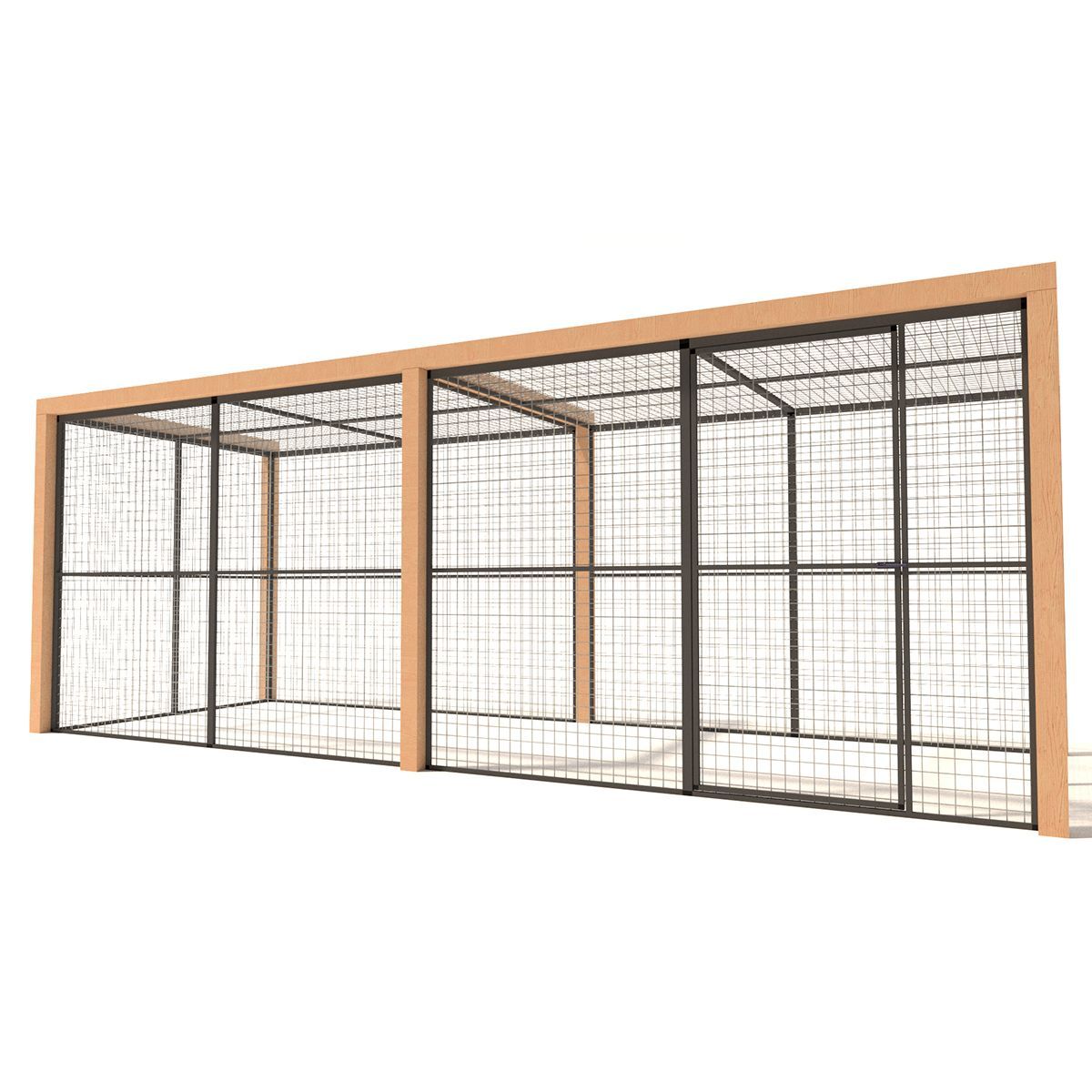 Foto van Glorenza aluminium konijnenhok Olivia