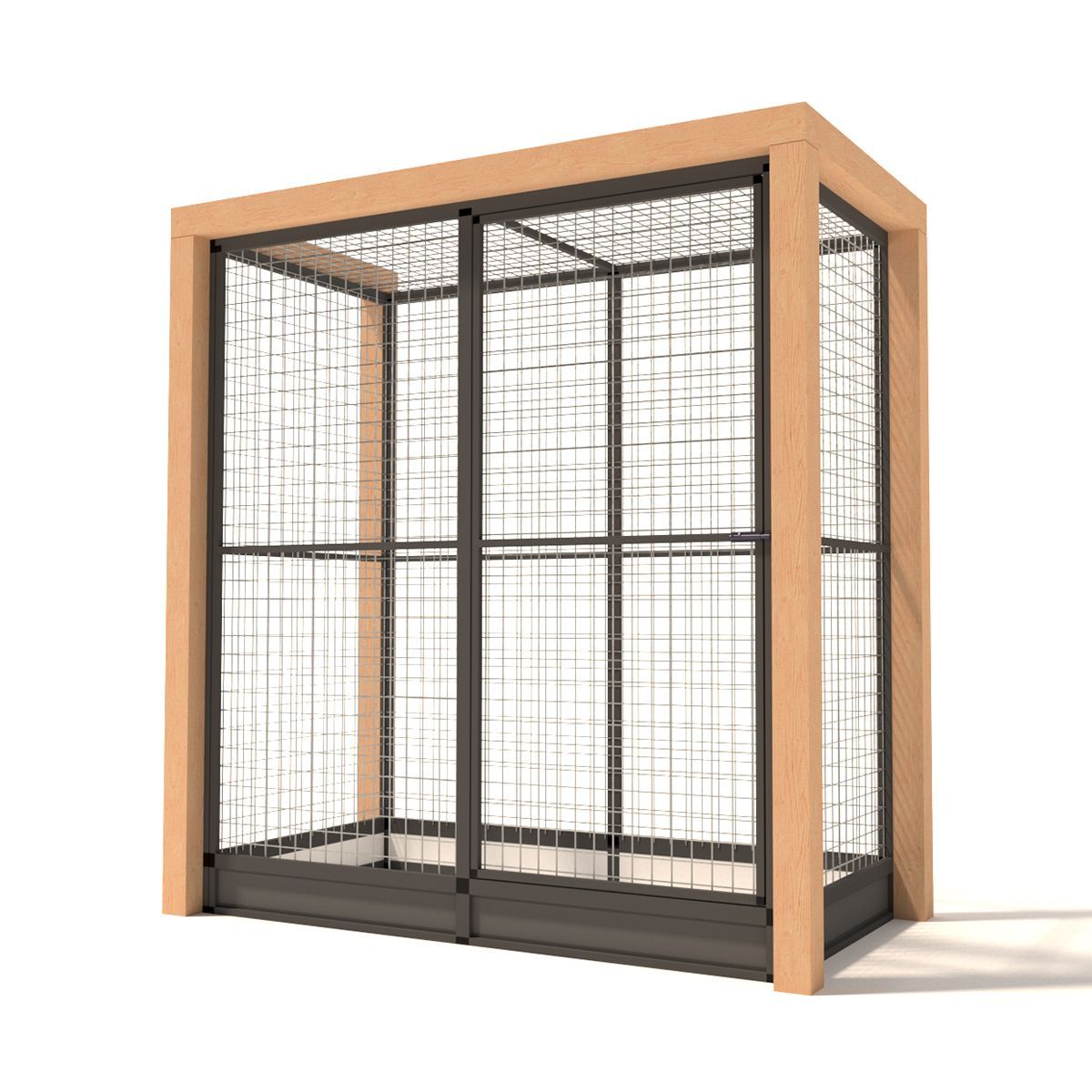 Foto van Glorenza aluminium konijnenhok Valentijn