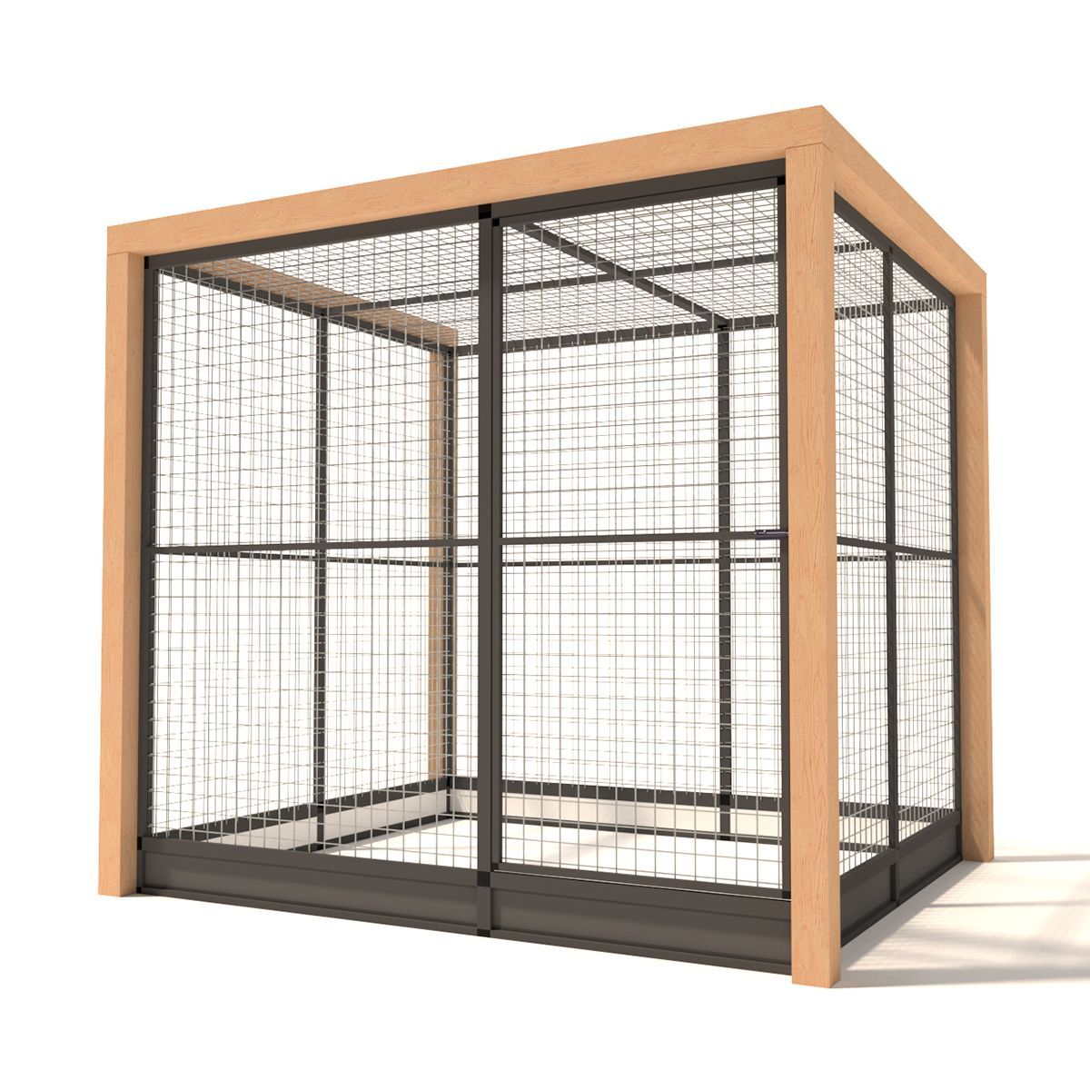 Foto van Glorenza aluminium konijnenhok Valentijn