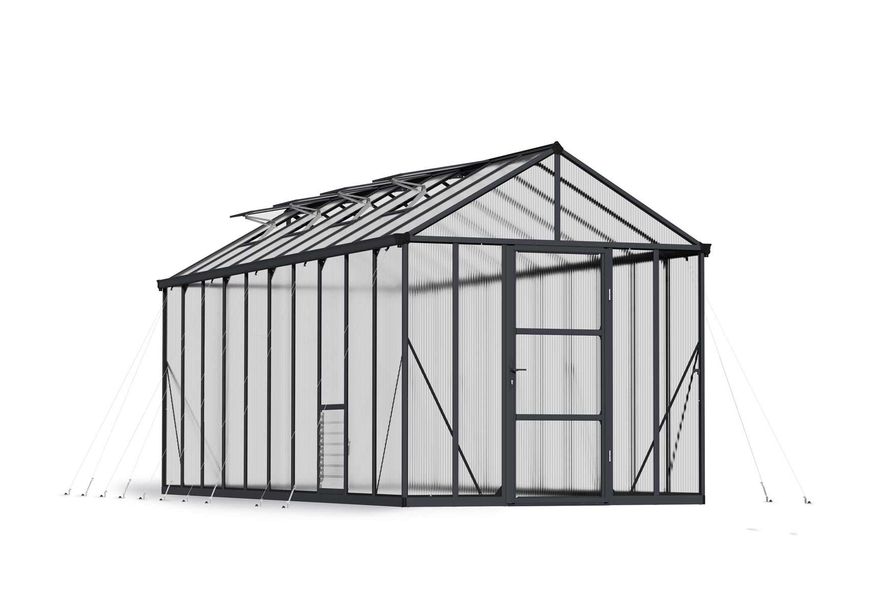 Palram – Canopia Glory 8X20 Kas Grijs Foto van Palram – Canopia Glory 8X20 Kas Grijs