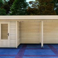 Foto van Graed tuinhuis met overkapping Bremen