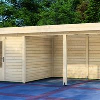 Foto van Graed tuinhuis met overkapping Keulen
