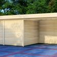 Foto von Graed Gartenhaus mit Terrasse Hamburg 700x300 cm
