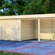 Foto von Graed Gartenhaus mit Terrasse Berlin 900x300 cm