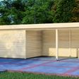 Foto von Graed Gartenhaus mit Terrasse Berlin 1000x300 cm