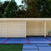 Foto van Graed tuinhuis met overkapping Berlijn