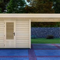Foto van Graed tuinhuis met overkapping Keulen