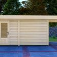Foto van Graed tuinhuis met overkapping Berlijn 700x300 cm