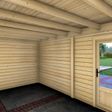 Foto van Graed tuinhuis met overkapping Berlijn 700x300 cm