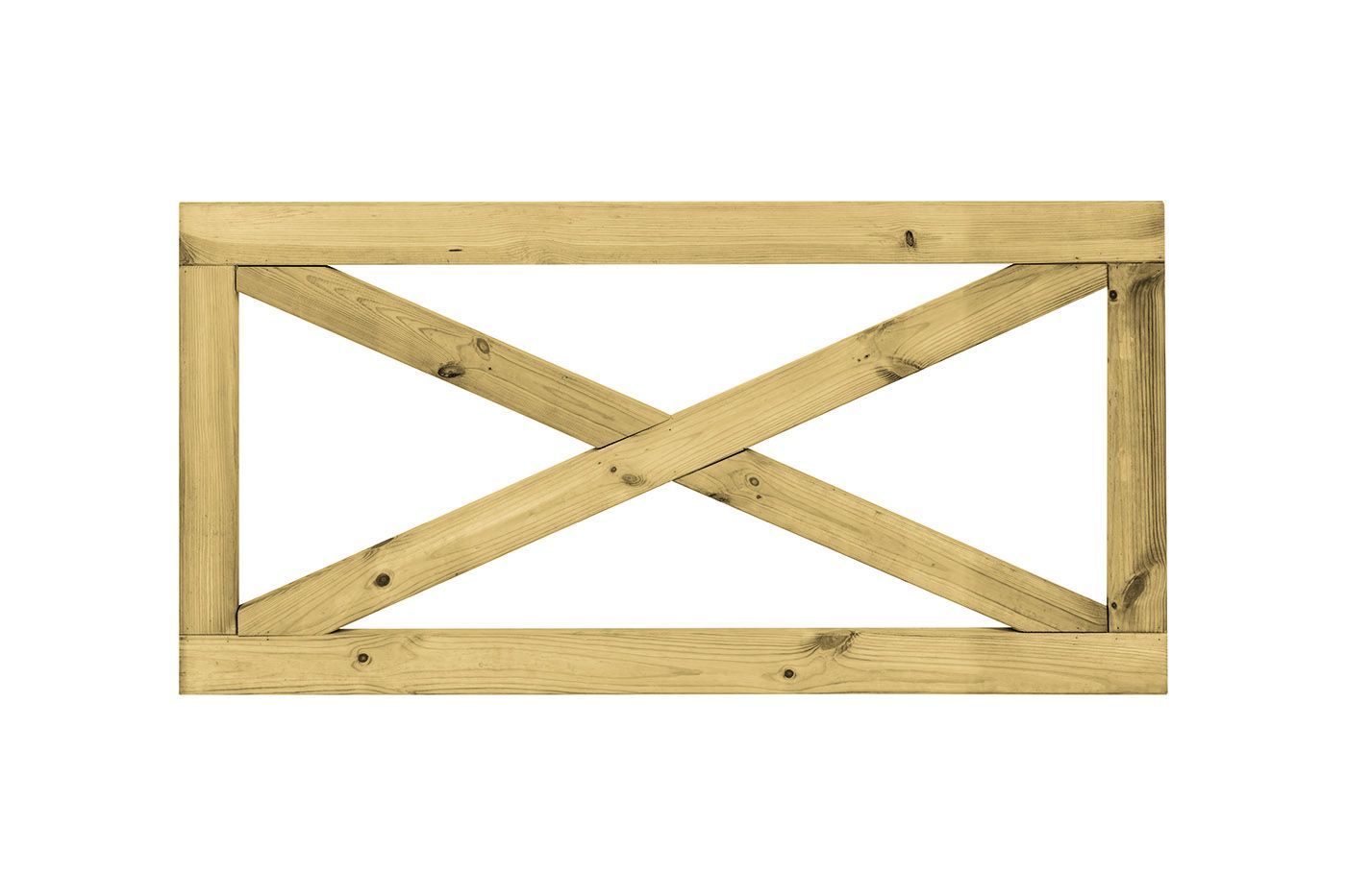 Foto van Azalp Grenen boerenland deur