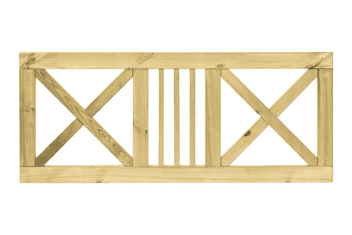 Foto van Azalp Grenen boerenland deur