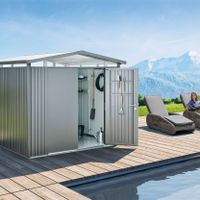 Foto van Biohort Panorama P2 metalen tuinhuis
