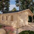 Foto van Grunland garage met carport Single 680 x 560 cm
